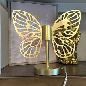 Butterfly Shadeless Lamp